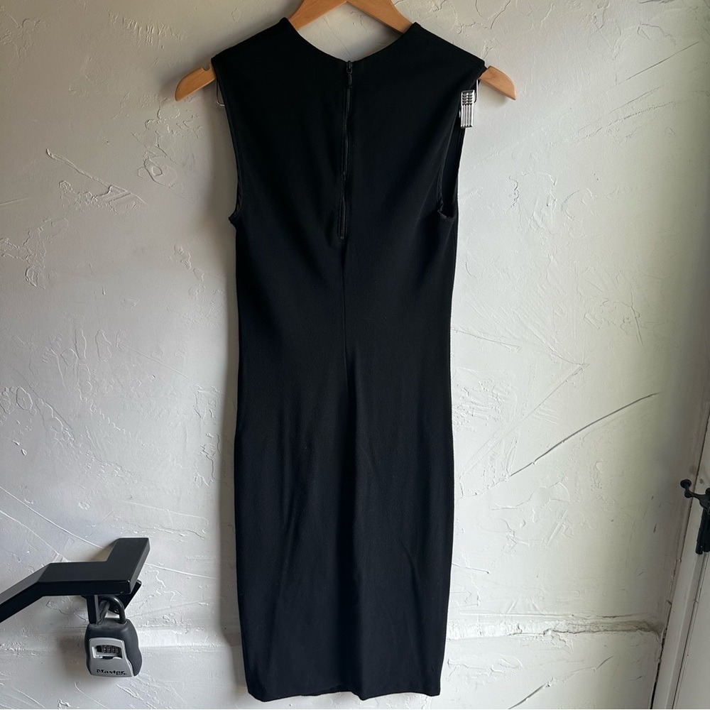 Vince Sheath Dress Black Minimalist Elevated Basic Capsule Women's‎ Size Small